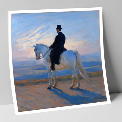 The Classical Rider dressage horse art print