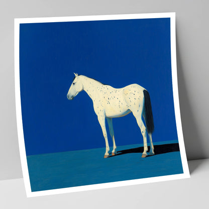 The Minimalist Appaloosa horse breed art print