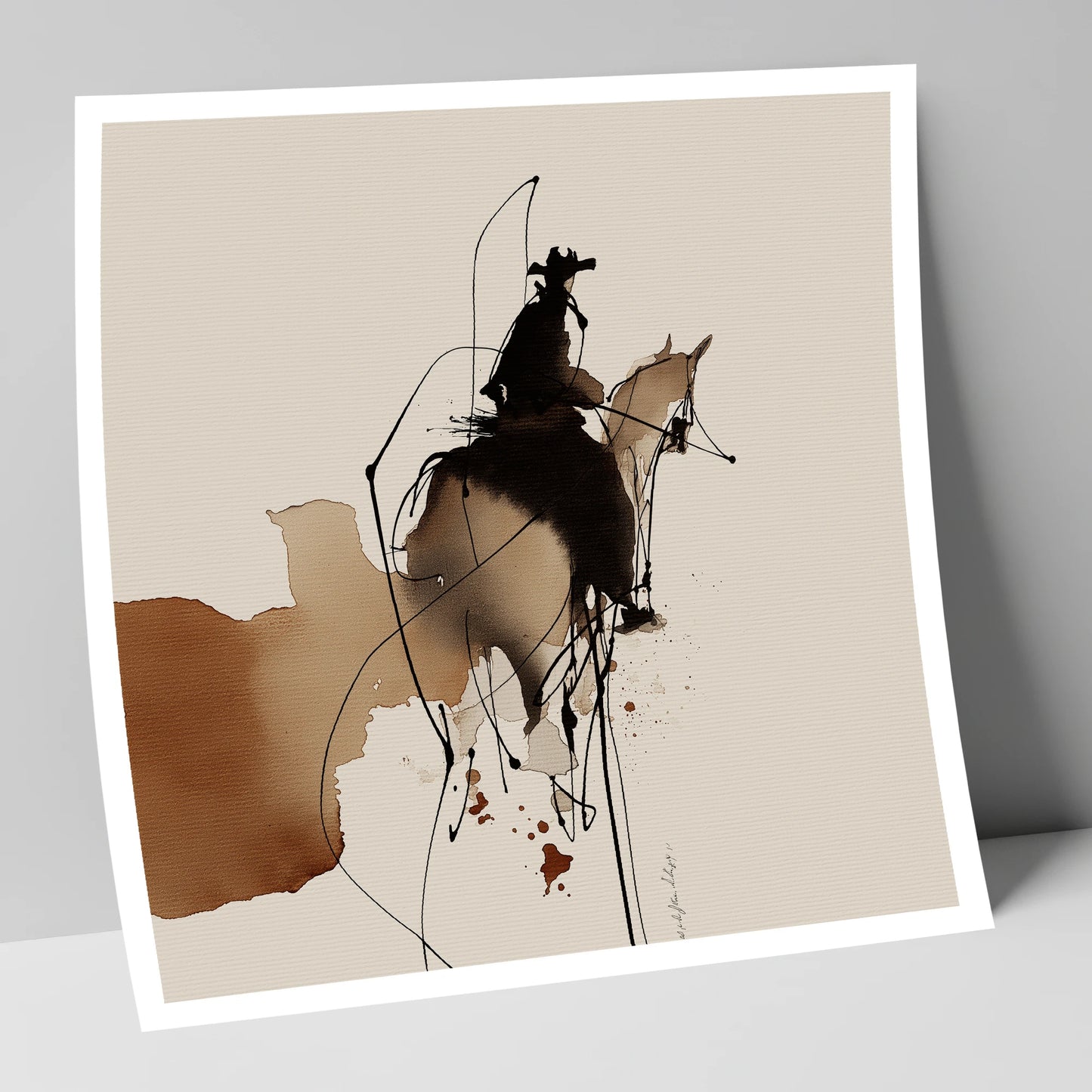 Rhythm of the West western horse art print
