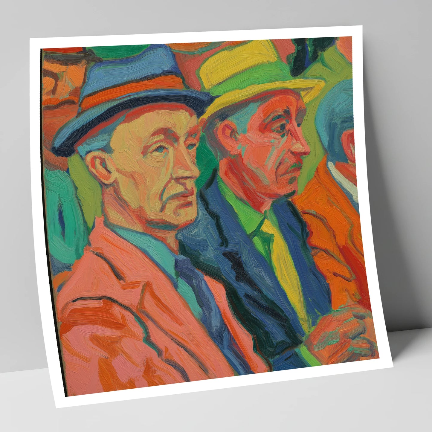 Men of the Turf racing horse art print