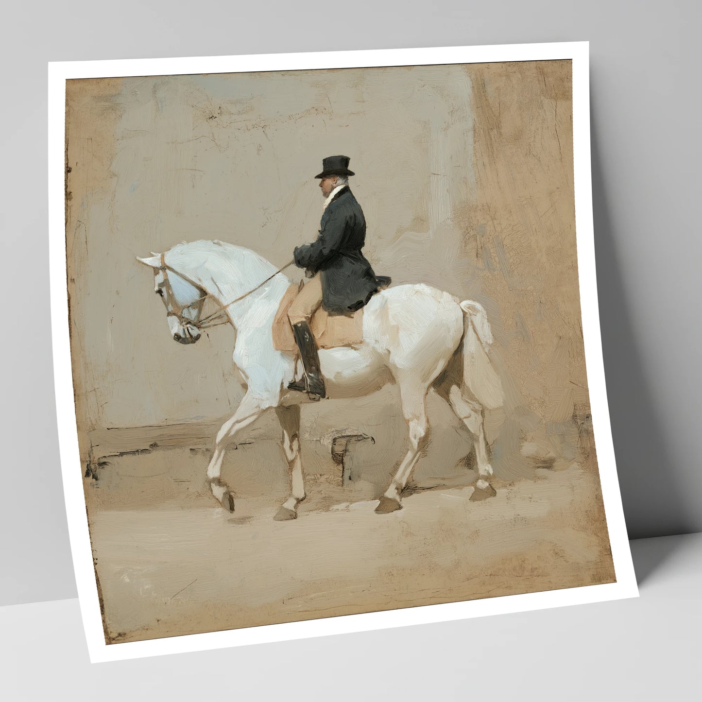 Classical Harmony dressage horse art print