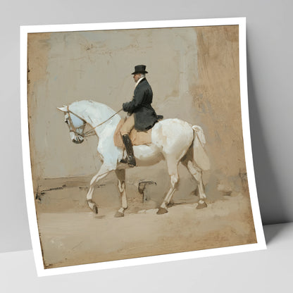 Classical Harmony dressage horse art print