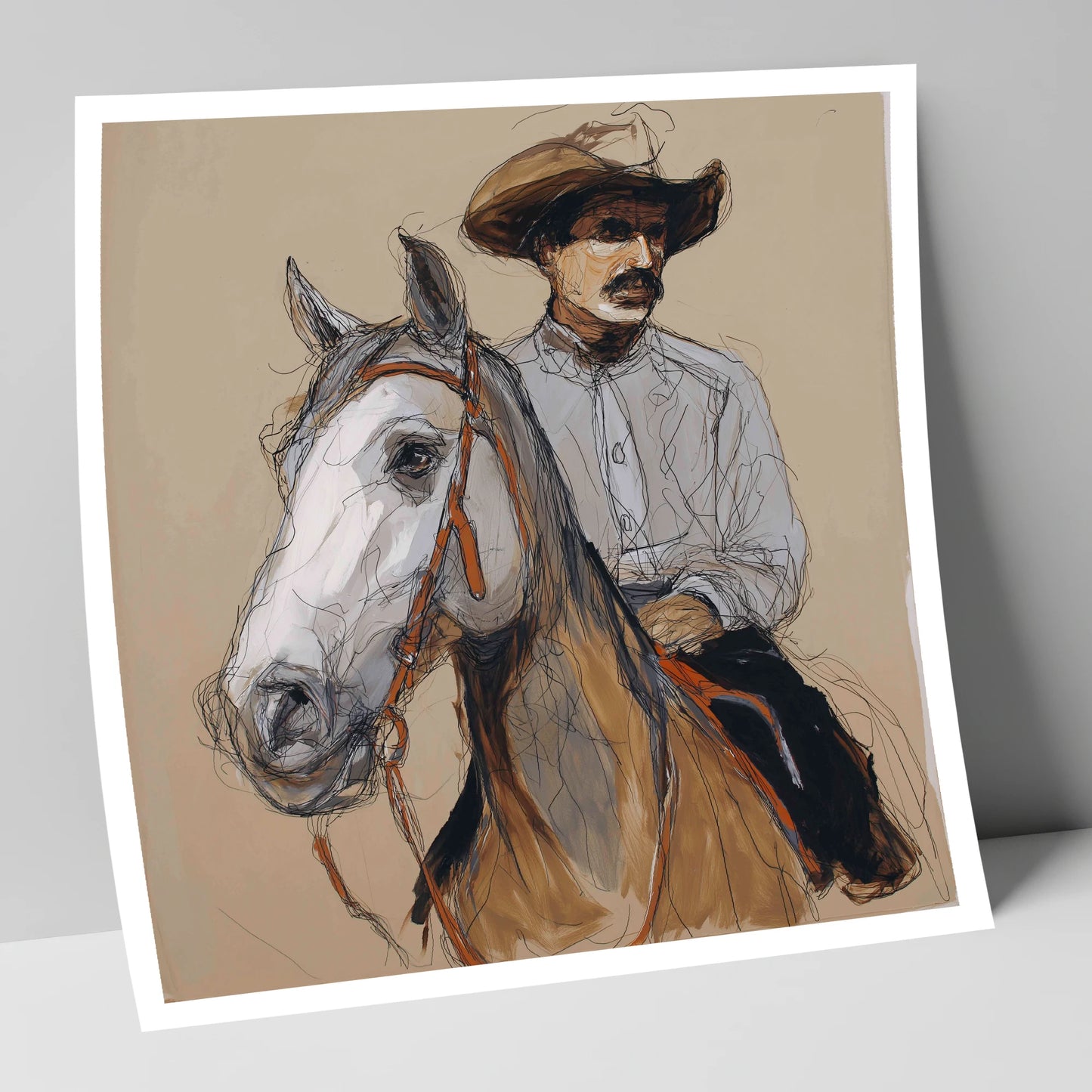 Soul of the West western horse art print