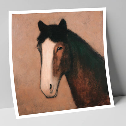 Serene Bay Portrait horse portrait art print
