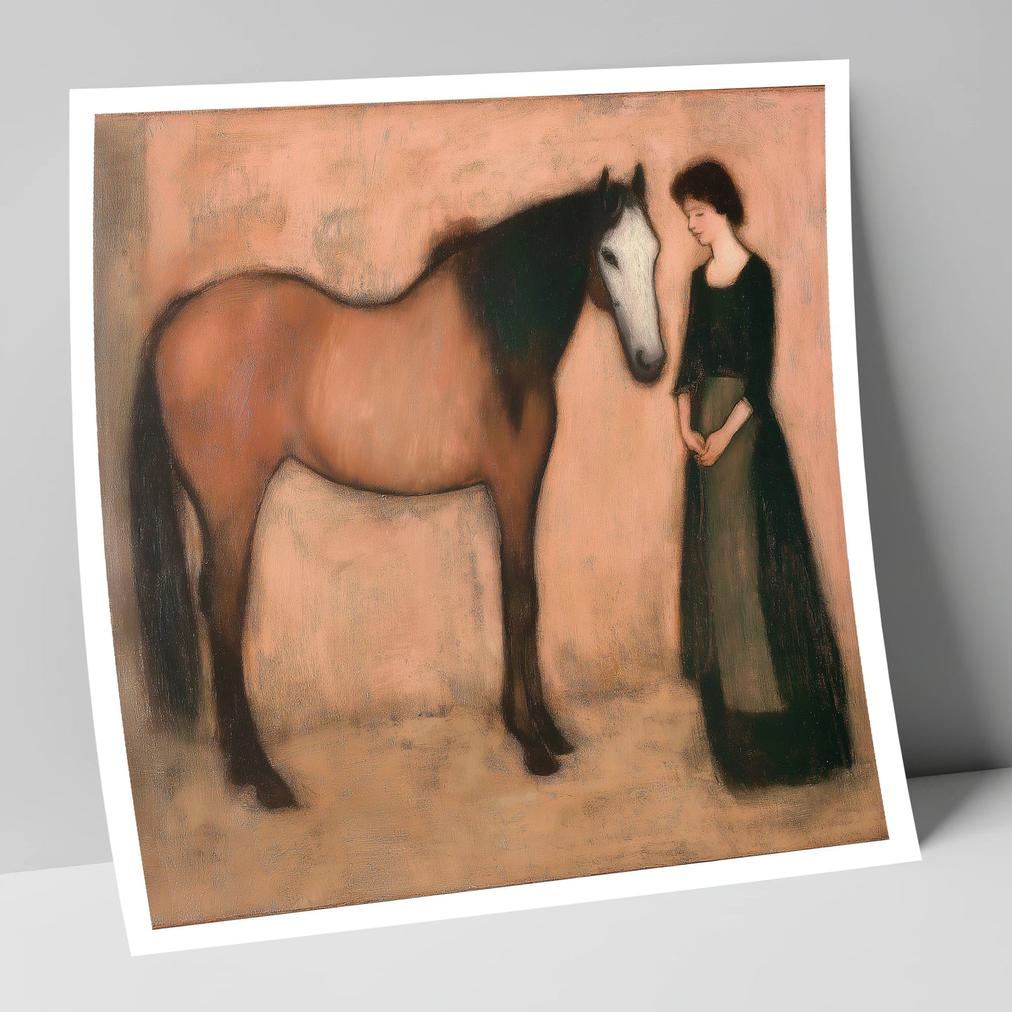 The Quiet Bond horse & rider art print