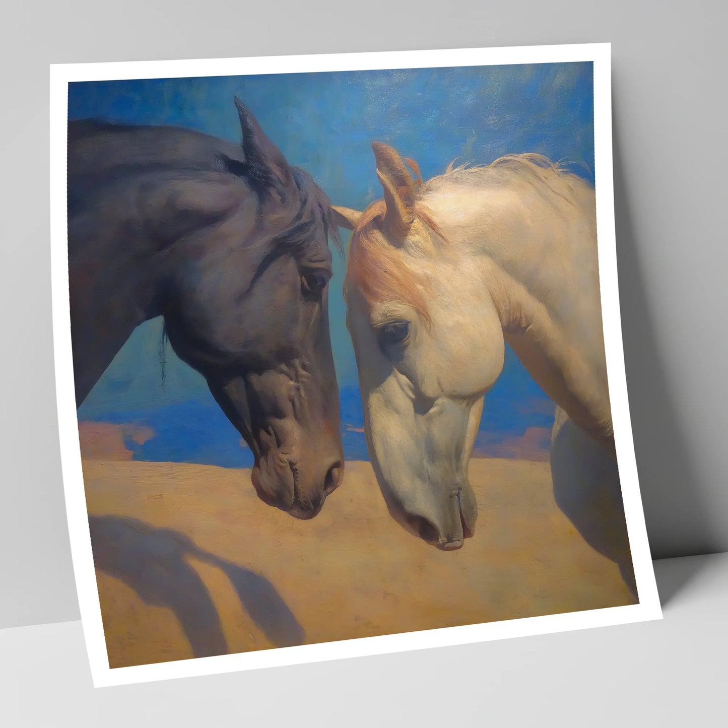 Kindred Spirits horse portrait art print