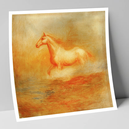 The Ethereal Canter wild horses art print