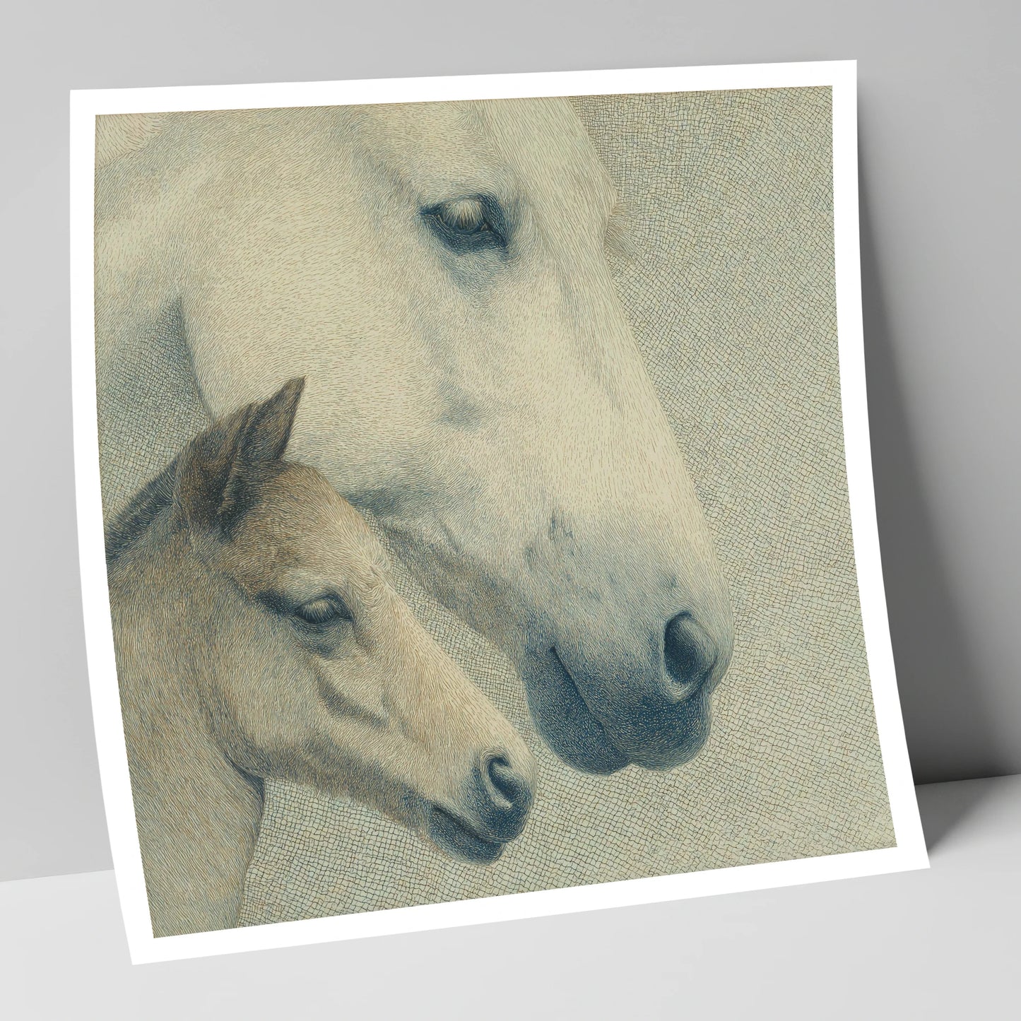 Enduring Connection mare & foal art print