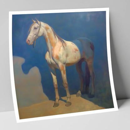 The Soulful Skewbald horse breed art print