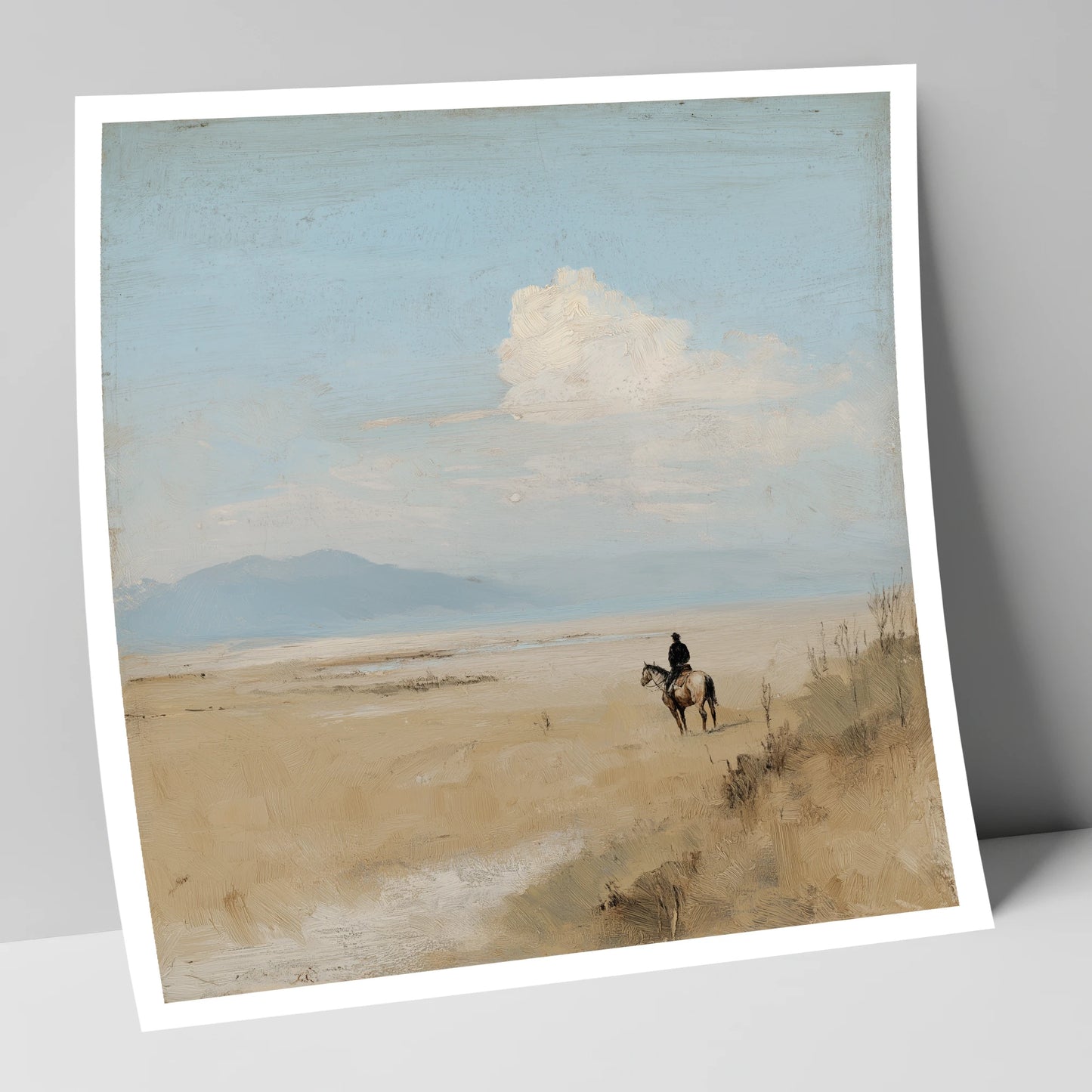 Distant Horizons horse landscape art print