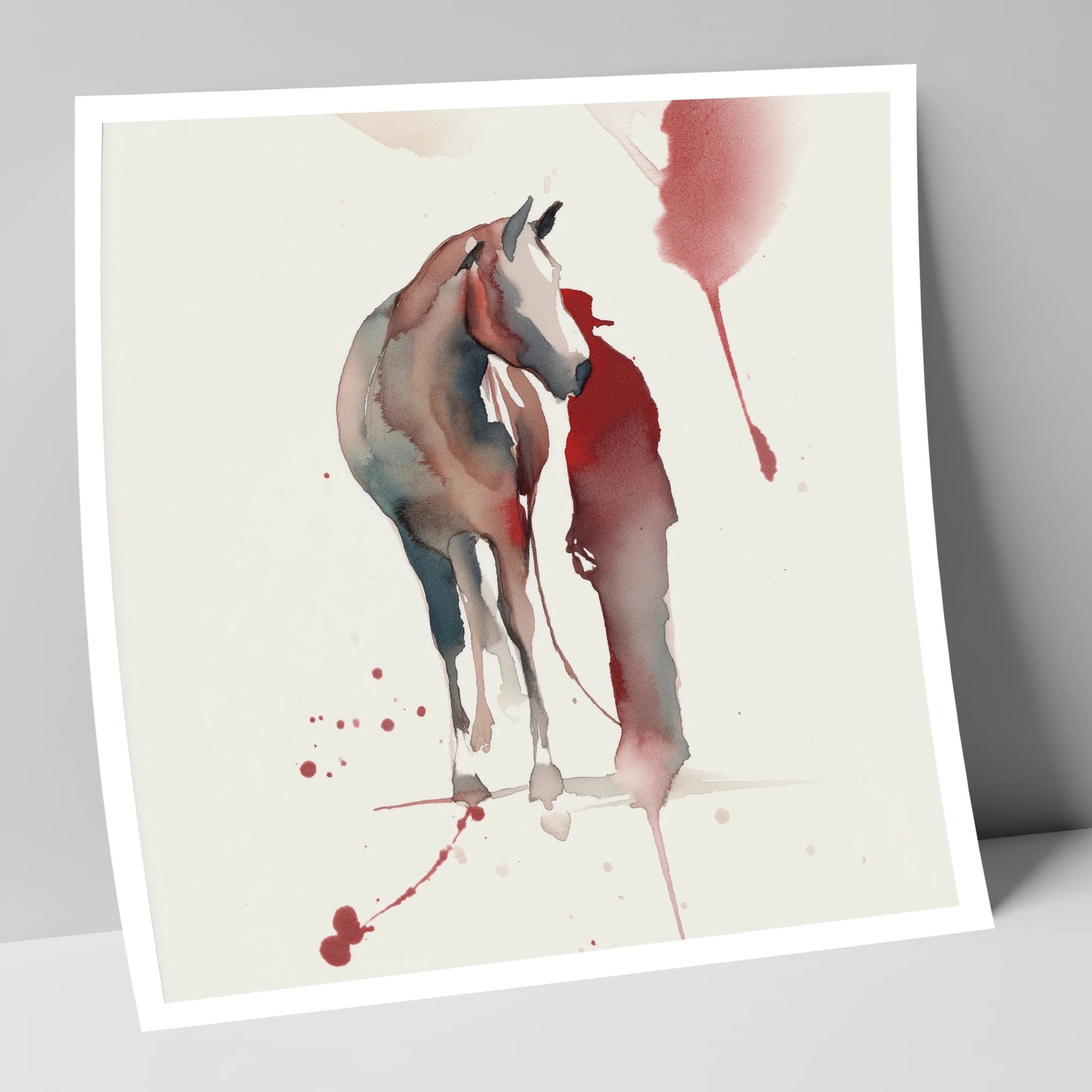 The Quiet Bond horse & rider art print