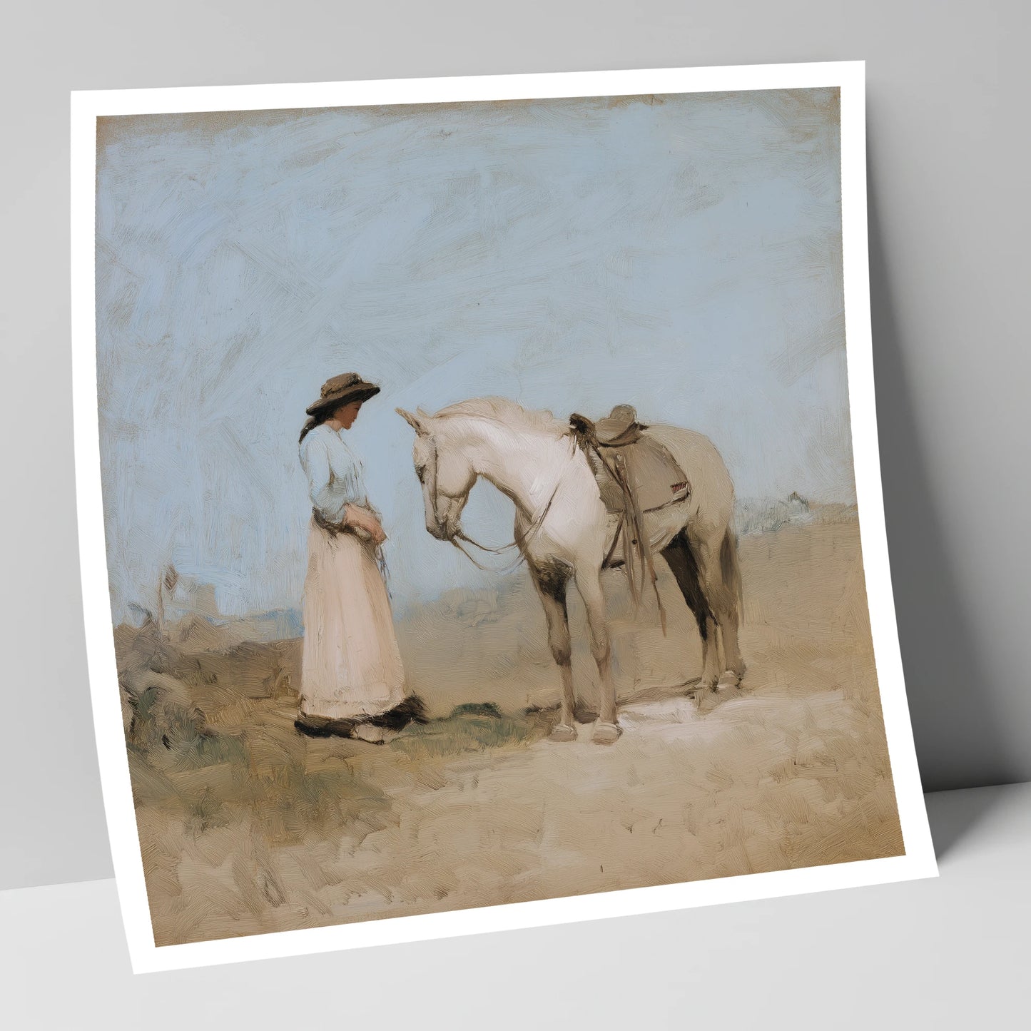 The Unspoken Bond horse & rider art print