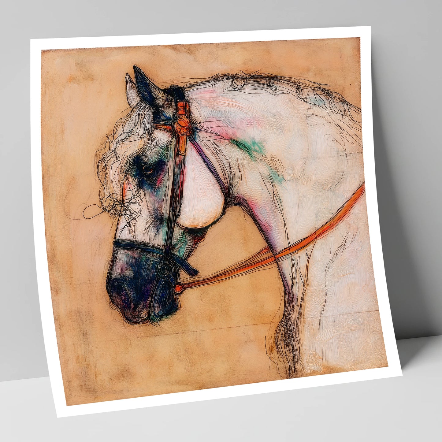 The Iberian Soul horse breed art print