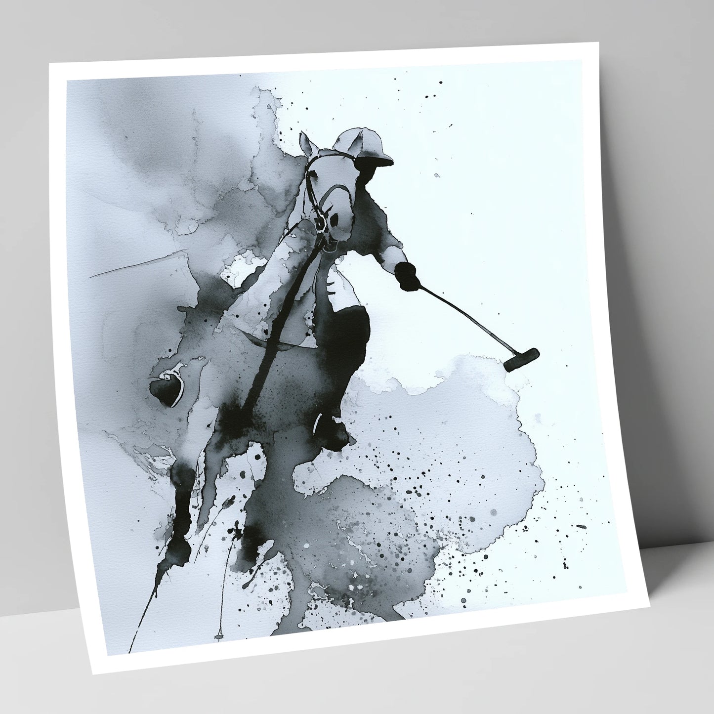 Dynamic Polo Swing polo horse art print