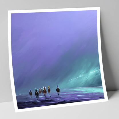 The Violet Furlong racing horse art print