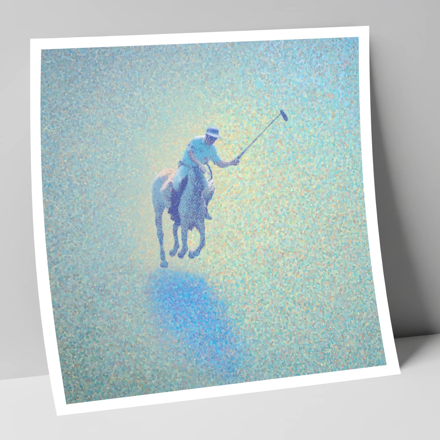 Ethereal Polo Chukka polo horse art print