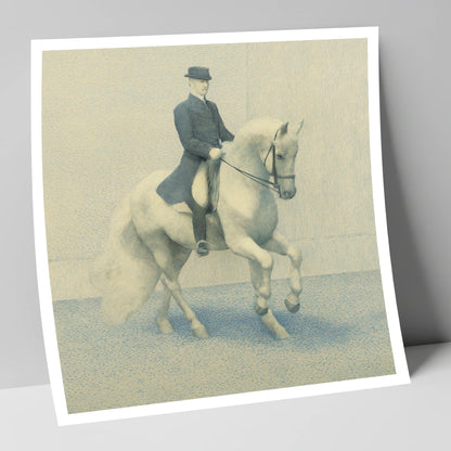 Mastery of Movement dressage horse art print