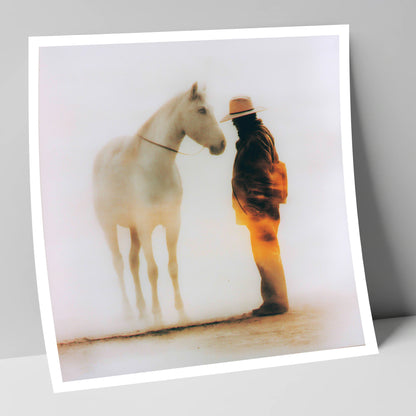 The Quiet Accord western horse art print