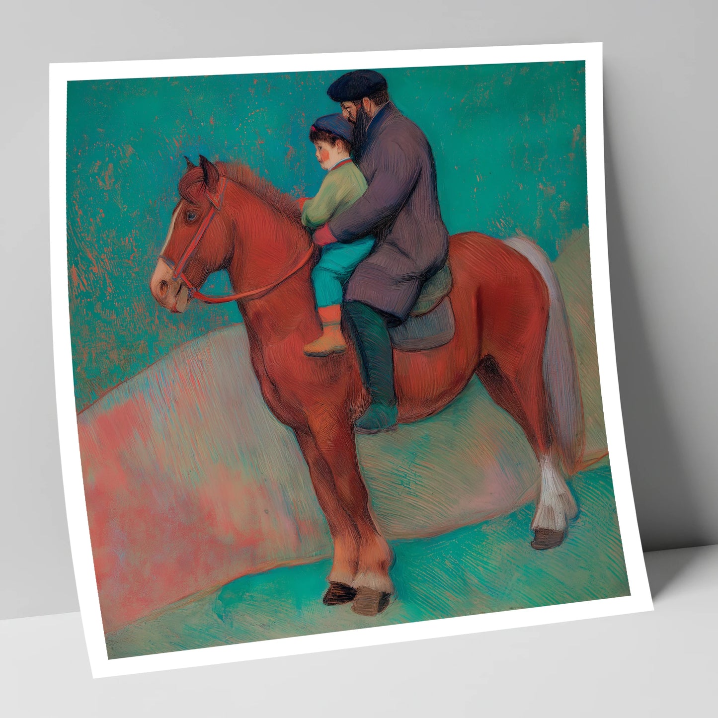 A Shared Journey horse & rider art print