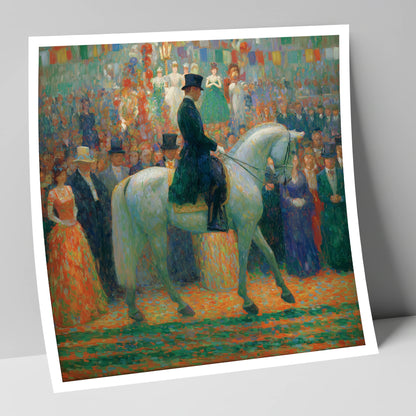 The Gala Performance dressage horse art print