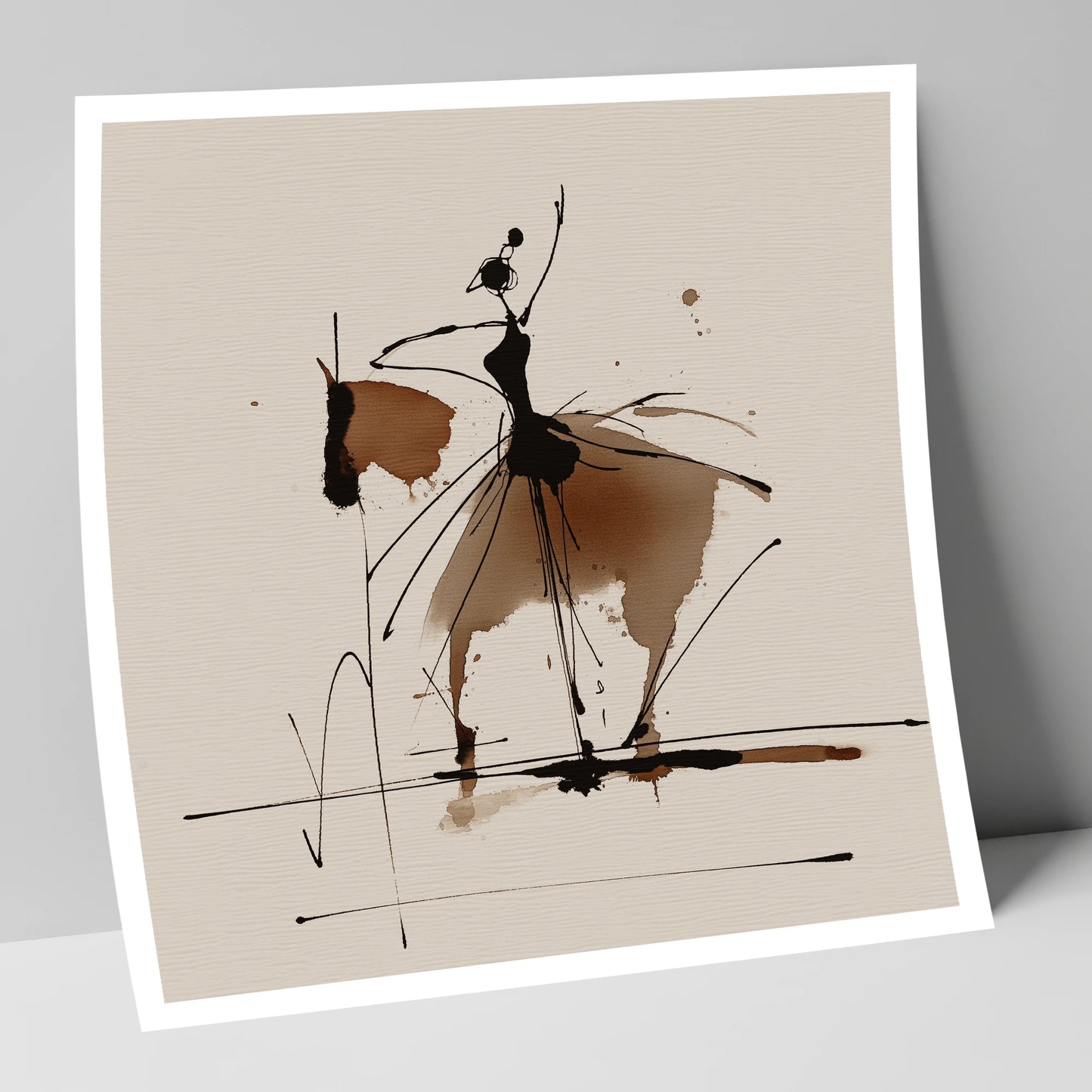 Harmony in Motion dressage horse art print