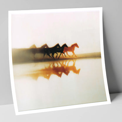 Whispers of the Herd wild horses art print