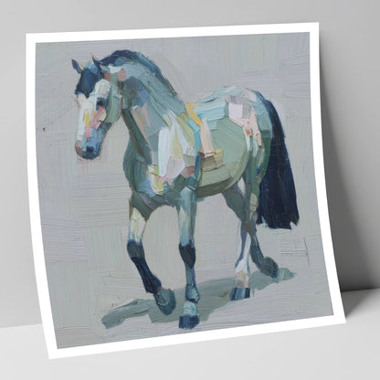 Painted Strides horse breed art print
