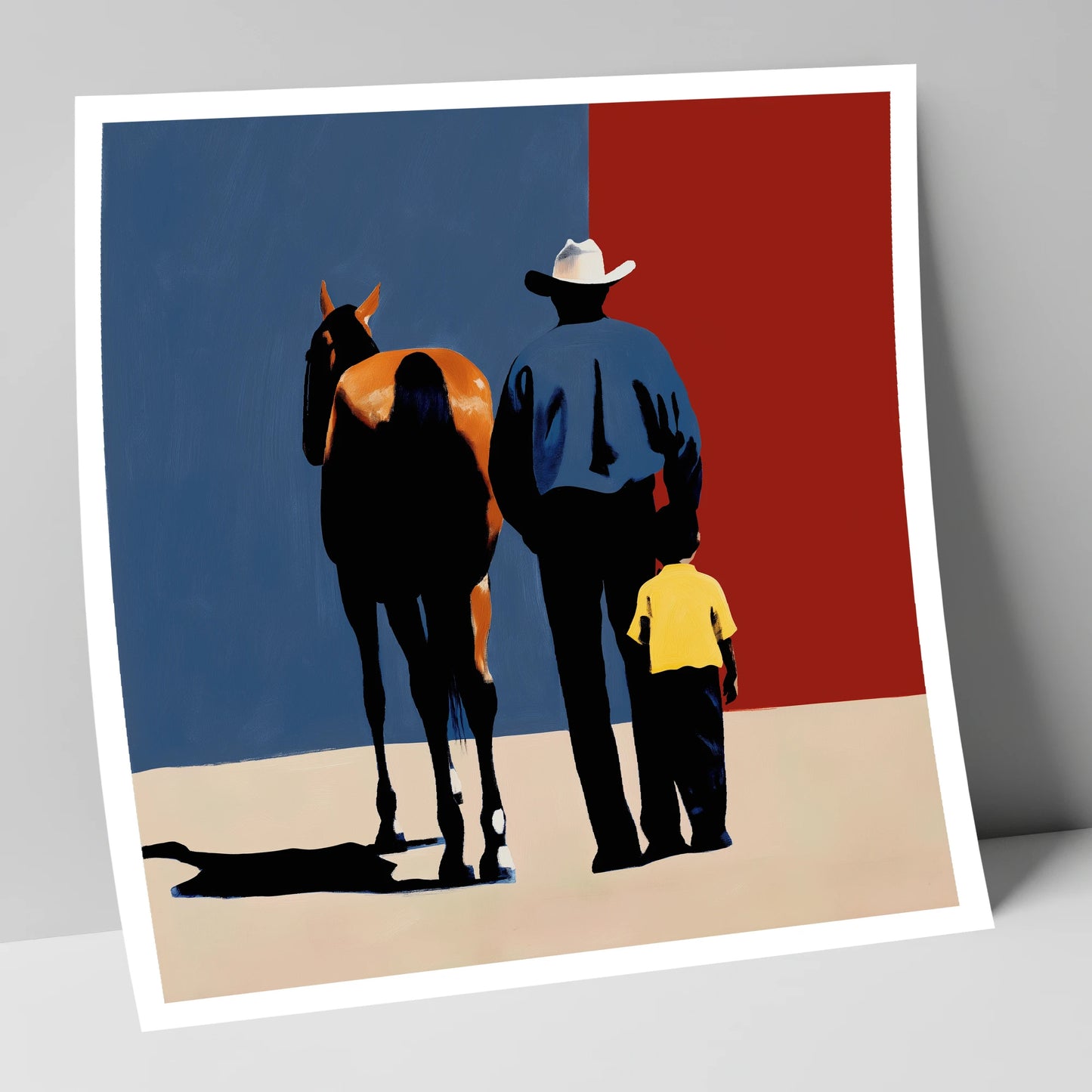 The Western Legacy horse & rider art print