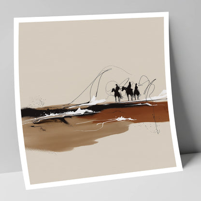 Riders of the Plains western horse art print