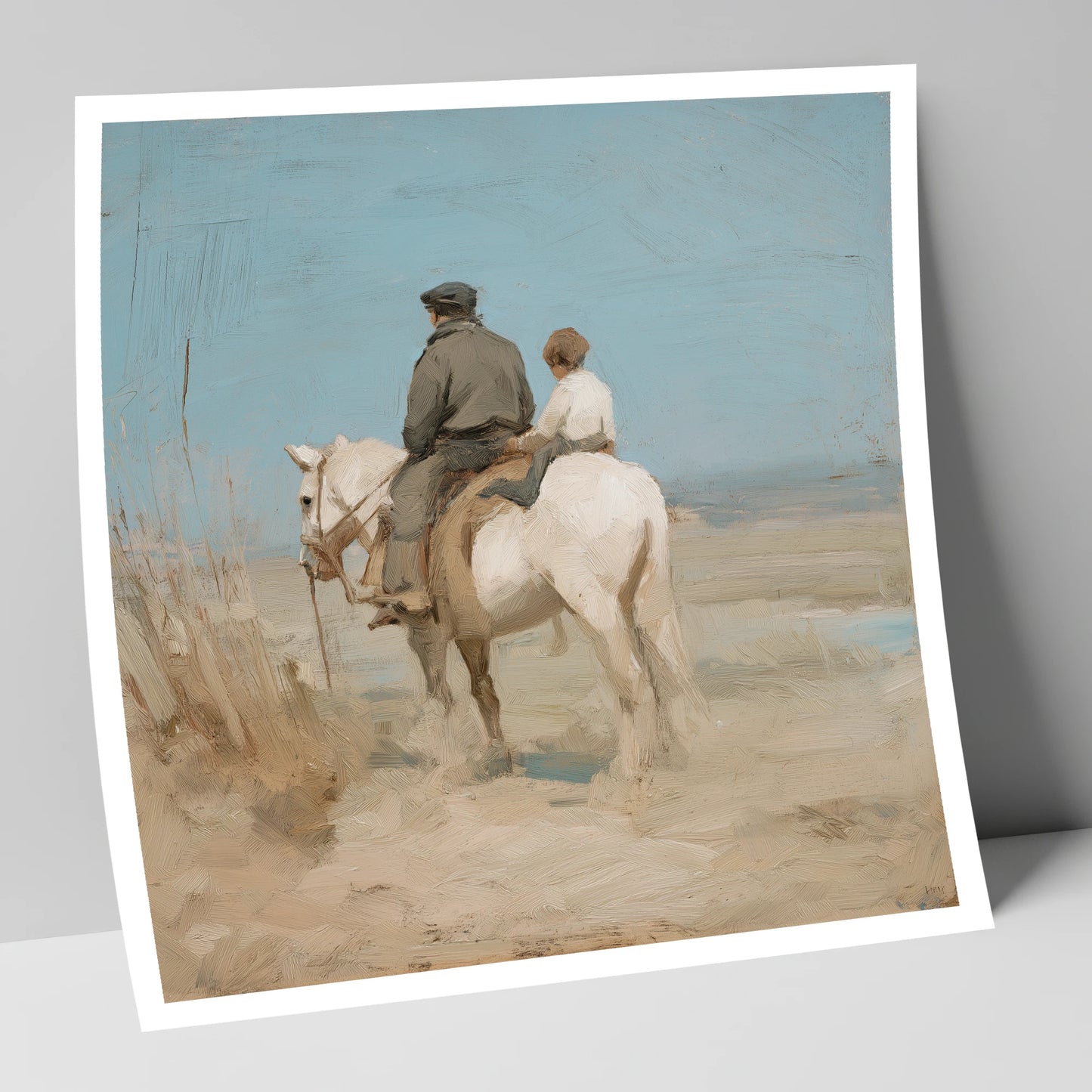 The Shared Journey horse & rider art print