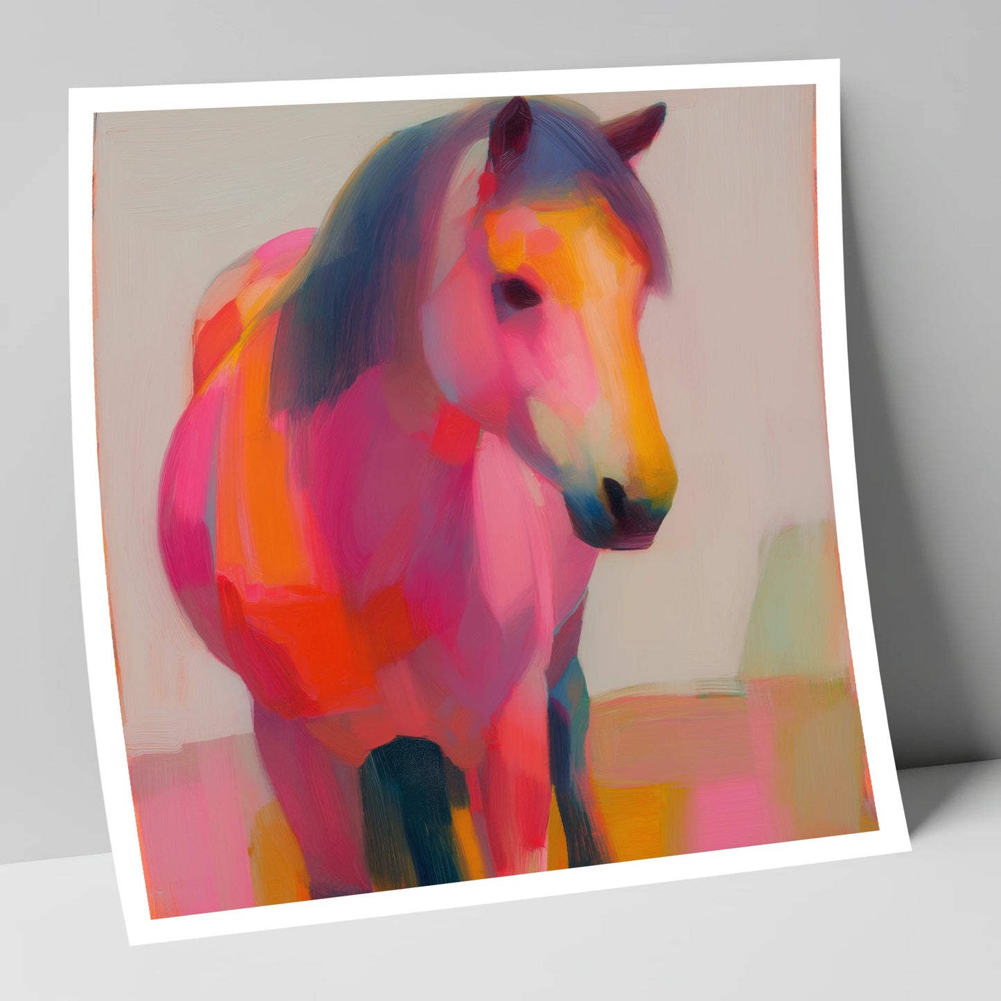The Chromatic Pony horse breed art print