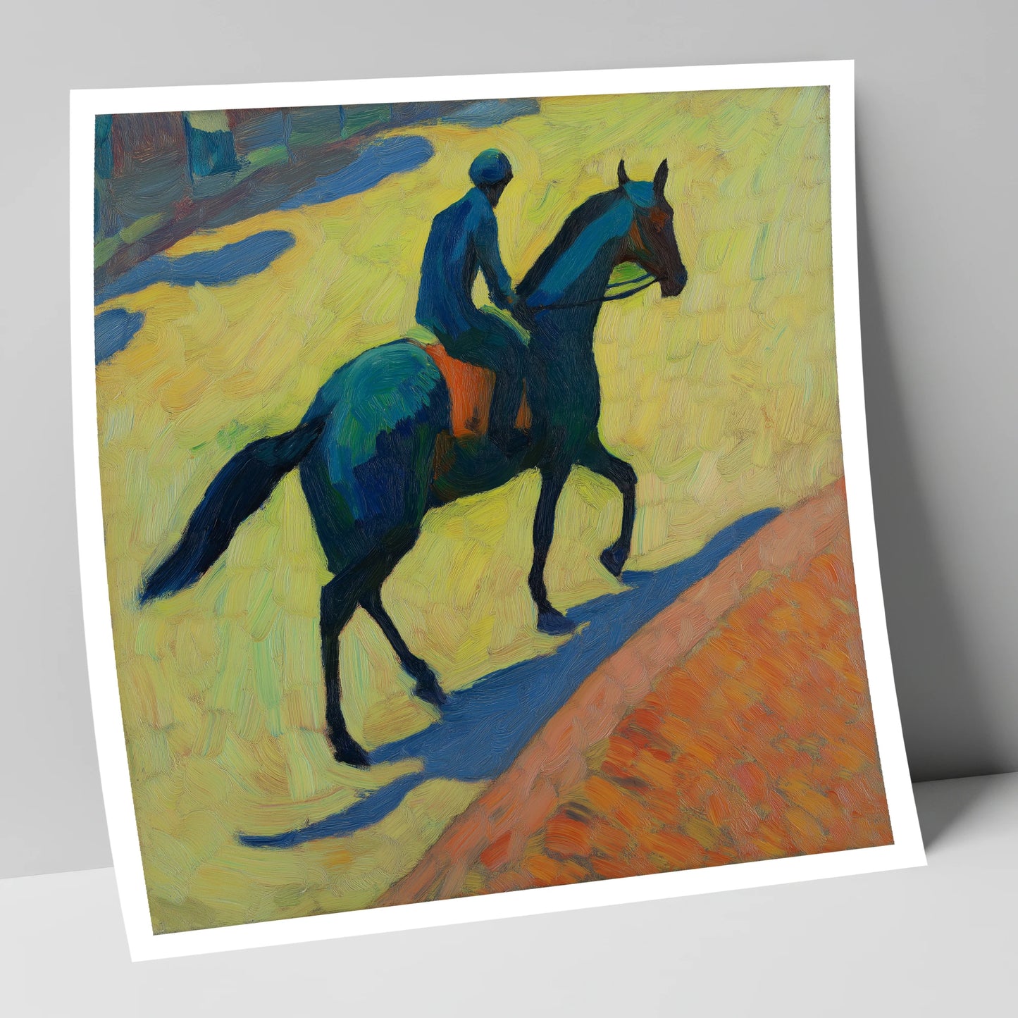 Rhythm on the Gallops racing horse art print