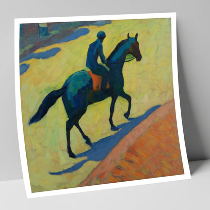 Rhythm on the Gallops racing horse art print