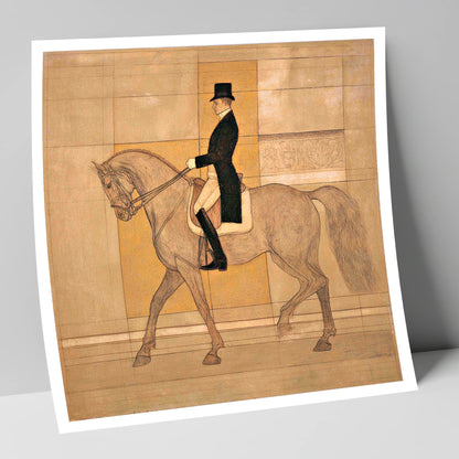 Collected Elegance dressage horse art print