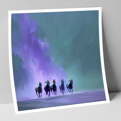 The Violet Furlong racing horse art print