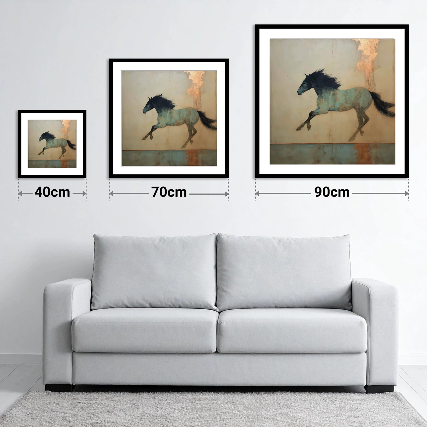 Gilded Equine Spirit - Size Guide